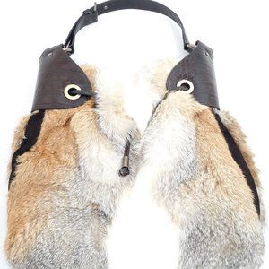 ADRIENNE VITTADINI FOX Fur Handbag